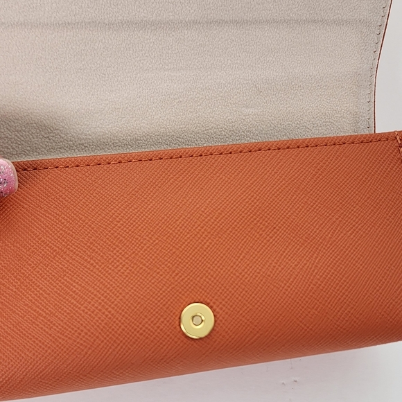 Tory Burch Orange Sunglasses Eyeglasses Case - Picture 6 of 6
